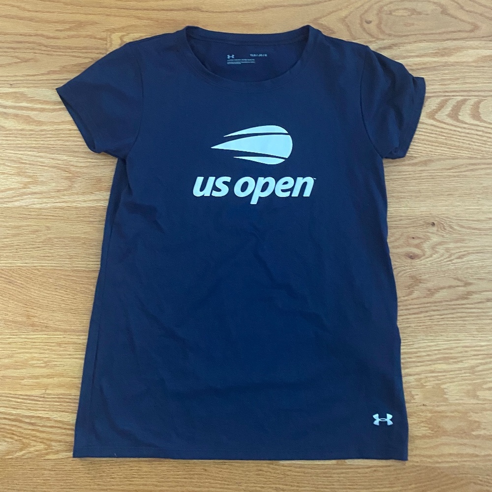 Under Armour NWOT Youth US Open Tennis Graphic Tee (Youth L)